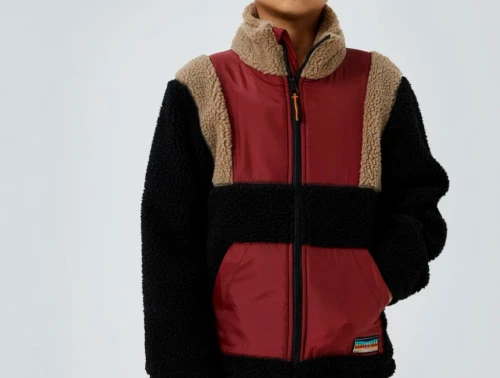 Name It black teddyjakke